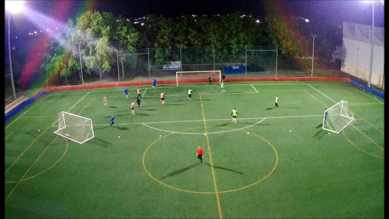 Ejercicio de Finalizaci&oacute;n 4v4v4/3 Porterias