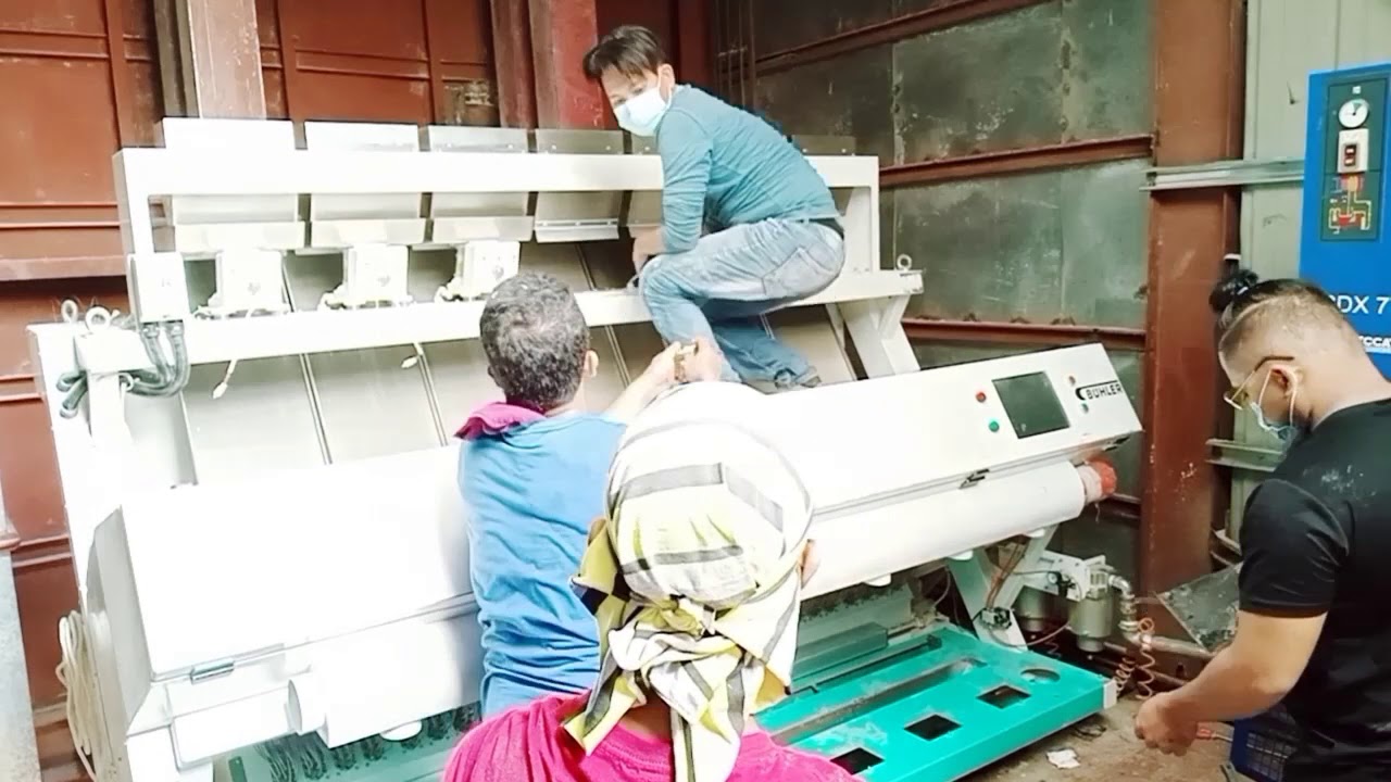 color sorter/machine / installation part 1st/ Service Serbisyo Vlog's