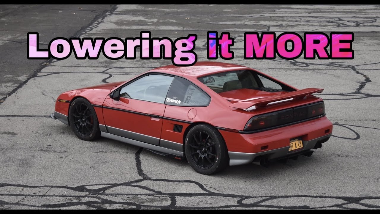 How To Install Lowering Ball Joints On a Pontiac Fiero