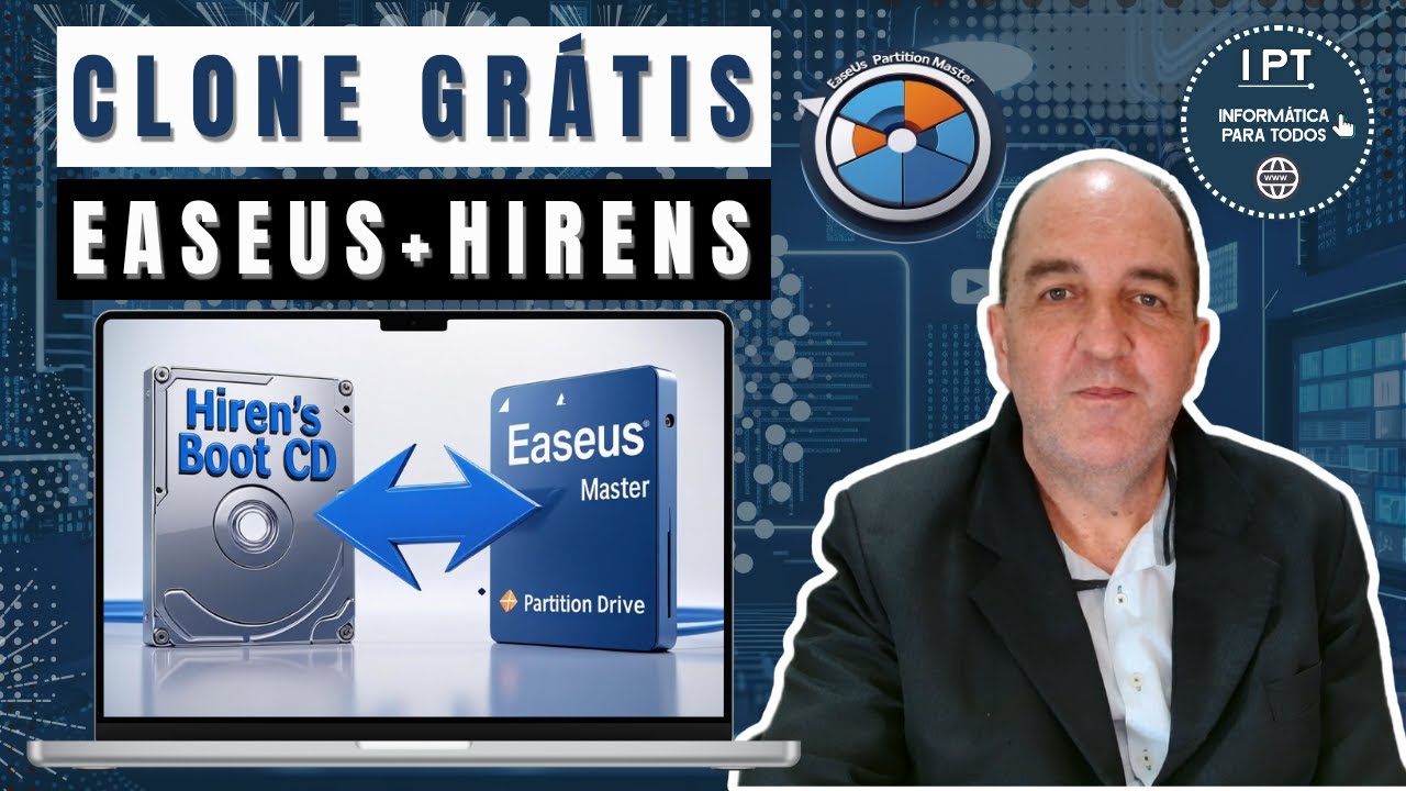 Como clonar HD com EaseUS Partition Master no Hiren's Boot CD (Grátis e Fácil)