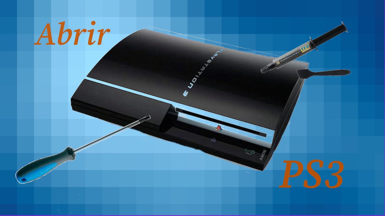 Cómo desmontar PS3 FAT 60GB y cambiar la pasta térmica | Solucionar problemas de temperatura