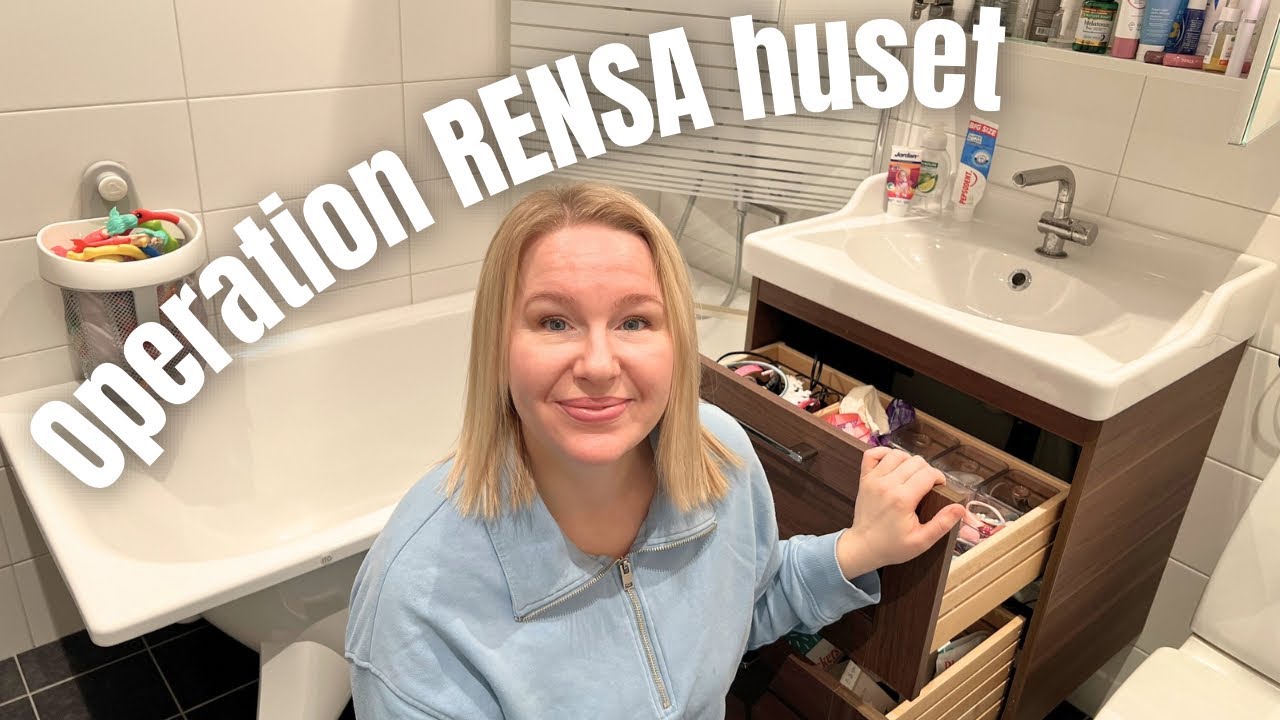 Operation RENSA huset – Del 6 | Badrummet 🛁 