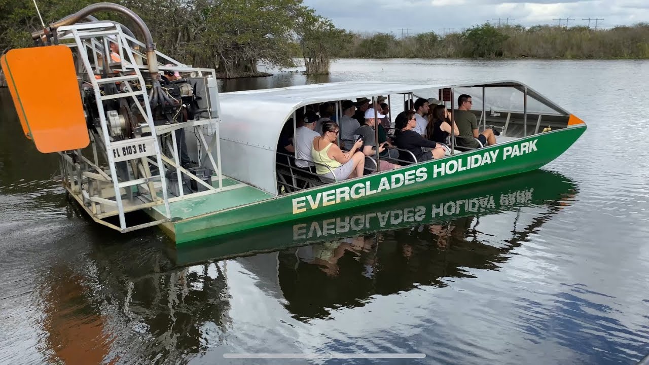 Airboat ride in Everglades 
