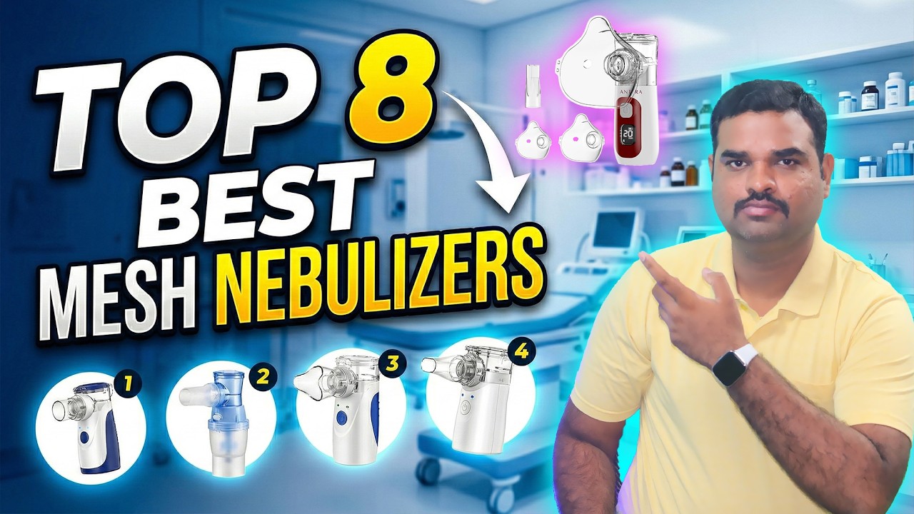 ✅ Top 8 Best Mesh Nebulizer In India 2026 With Price |Portable Nebulizer Review & Comparison