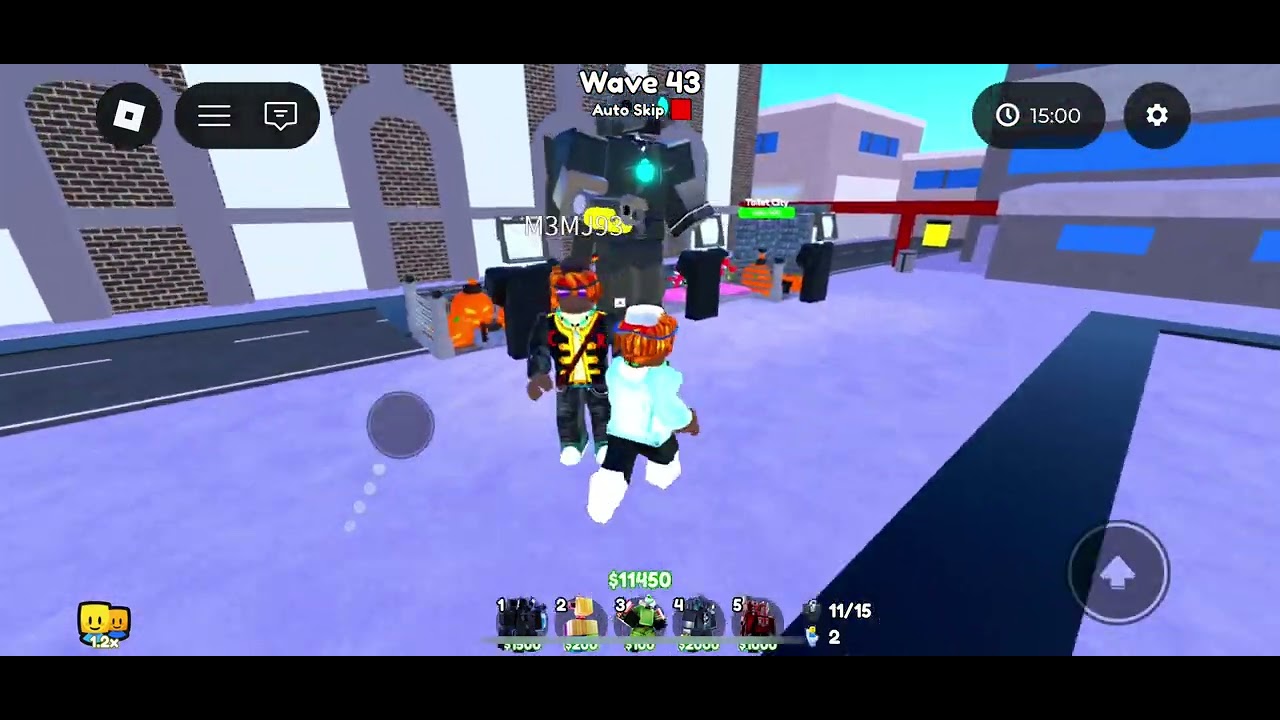 Toilet tower defense