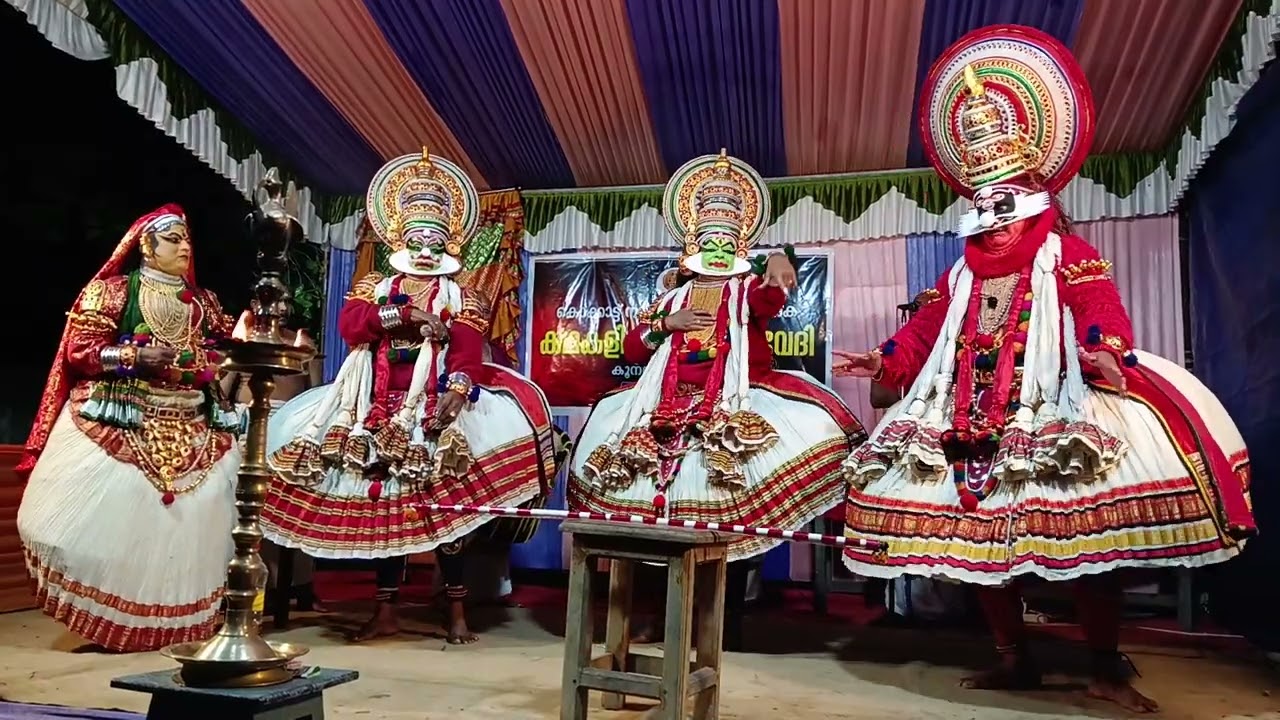 Kathakali chathannoor kochu narayana pillai ദുരിയോധനൻ) കർണ്ണശപഥം( ഭാഗം 3)