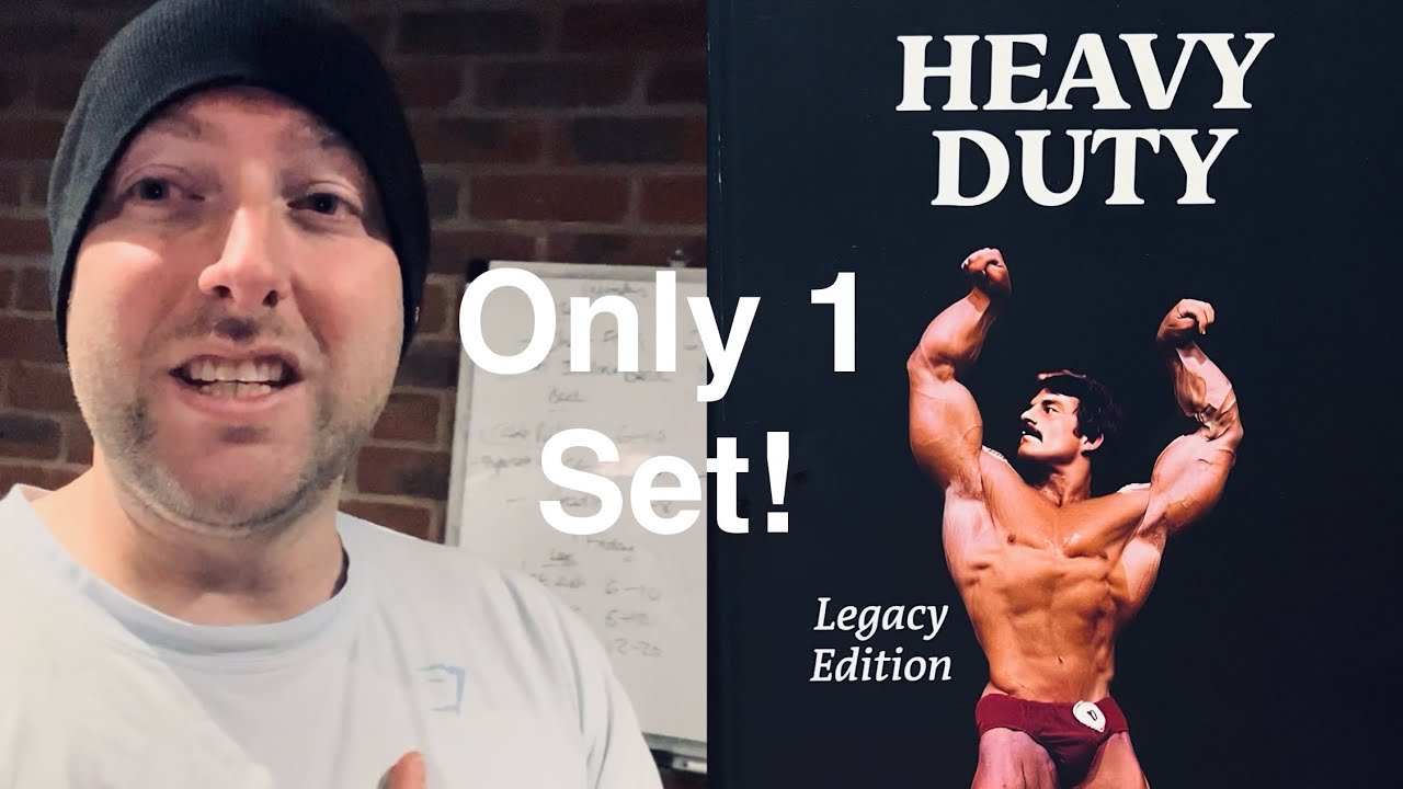Mike Mentzer Heavy Duty II Ideal Routine