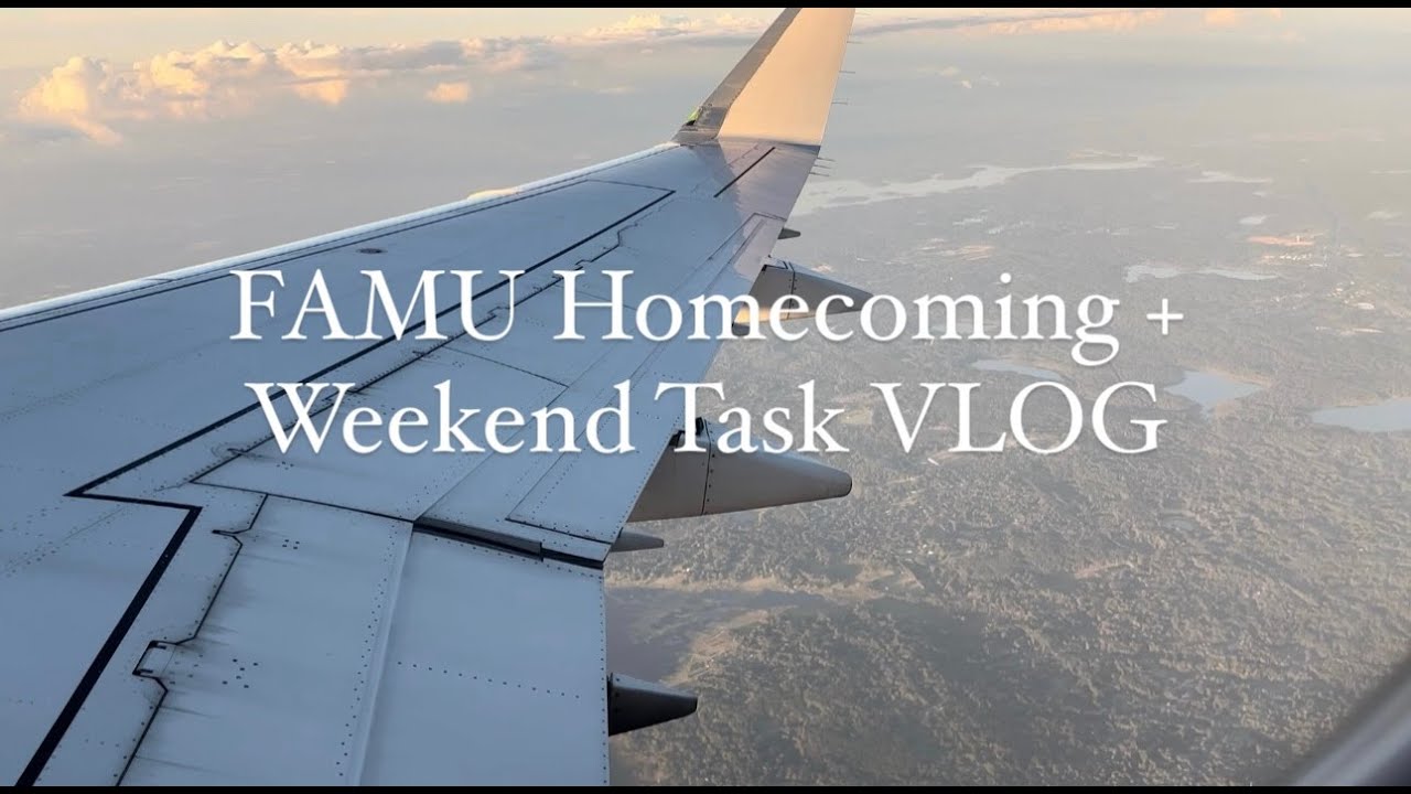 FAMU Homecoming + Weekend Tasks Vlog