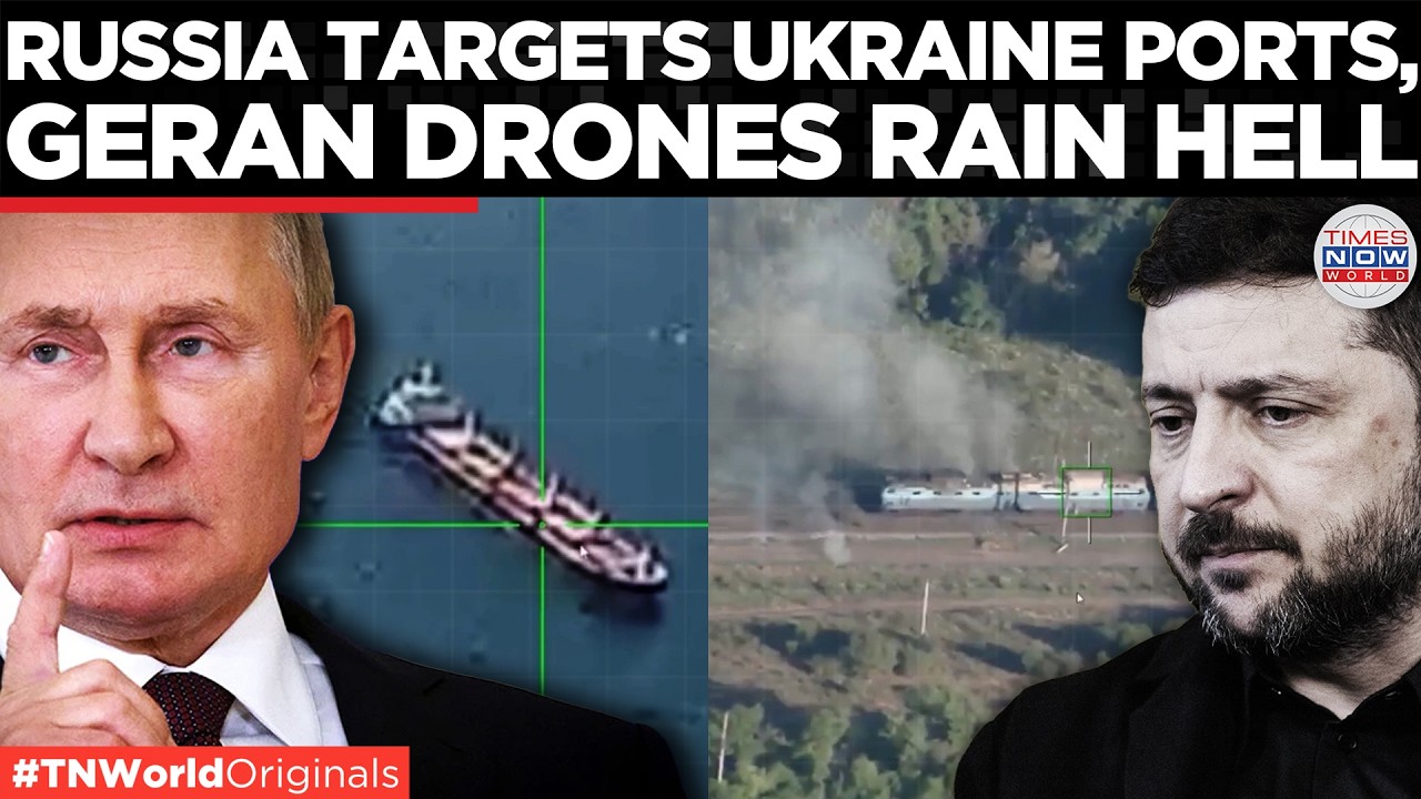 ODESSA UNDER FIRE: Russia Pounds Ports, Cargo Ships Hit As Moscow Escalates Ukraine Offensive