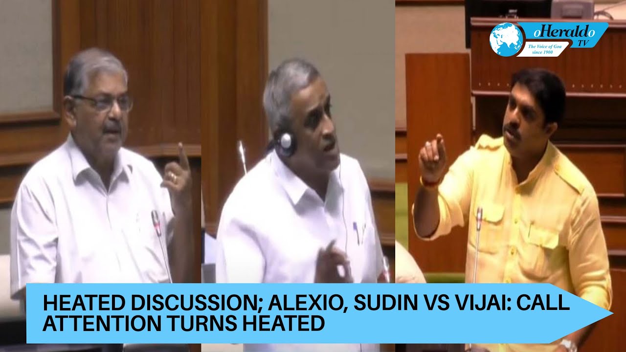 HEATED DISCUSSION; Alexio, Sudin vs Vijai: Call attention turns heated