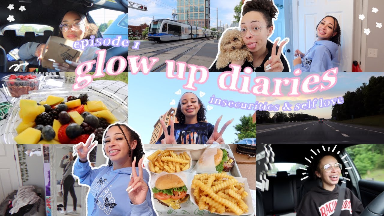 tackling my insecurities & learning to love myself | glow up diaries ep. 1 | aliyah simone