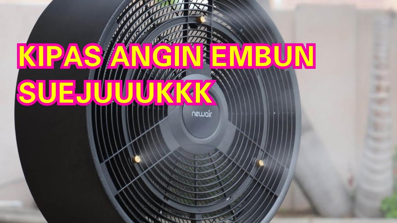 COCOK UNTUK CUACA PANAS!!! MEMBUAT KIPAS ANGIN EMBUN SENDIRI - KIPAS ANGIN UAP - Link Pembelian