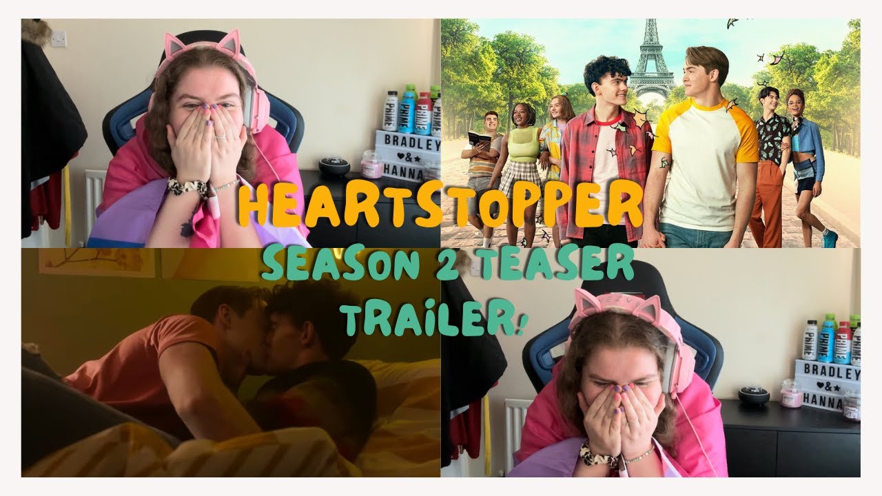 REACTING TO THE HEARTSTOPPER S2 TEASER TRAILER!