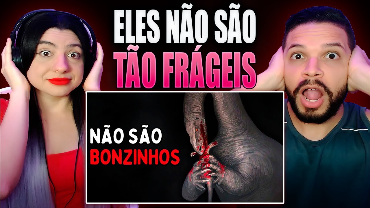 OS DINOSSAUROS HERBÍVOROS NÃO SÃO LEGAIS! | Ancestralis (REACT)
