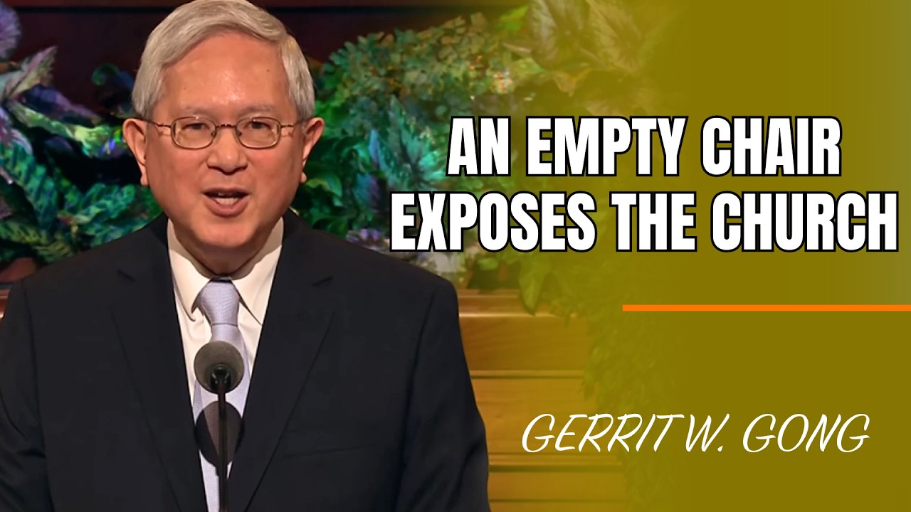 Gerrit W. Gong | An empty chair exposes the truth: just how cold has the Church become?