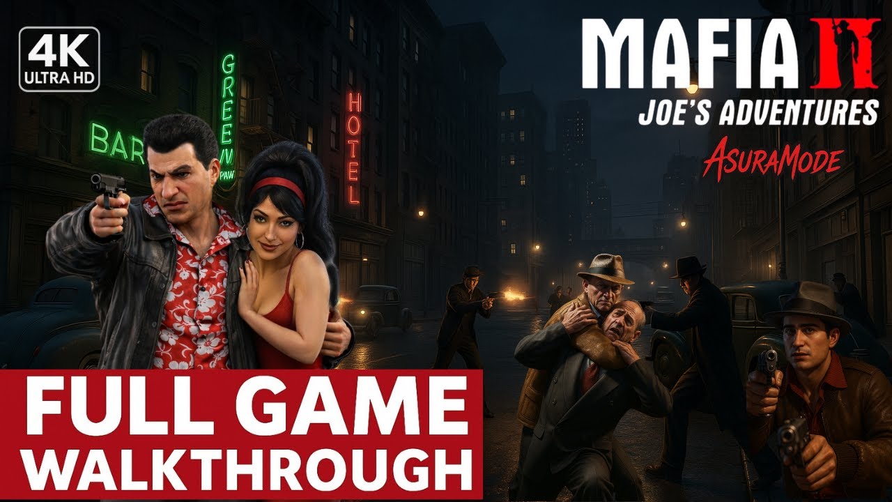 Mafia 2: Definitive Edition - Speedrun Showcase: Joe's Adventures Optimized [4K No Commentary]