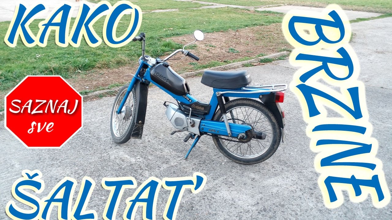 KAKO VOZITI MOTOR SA BRZINAMA?