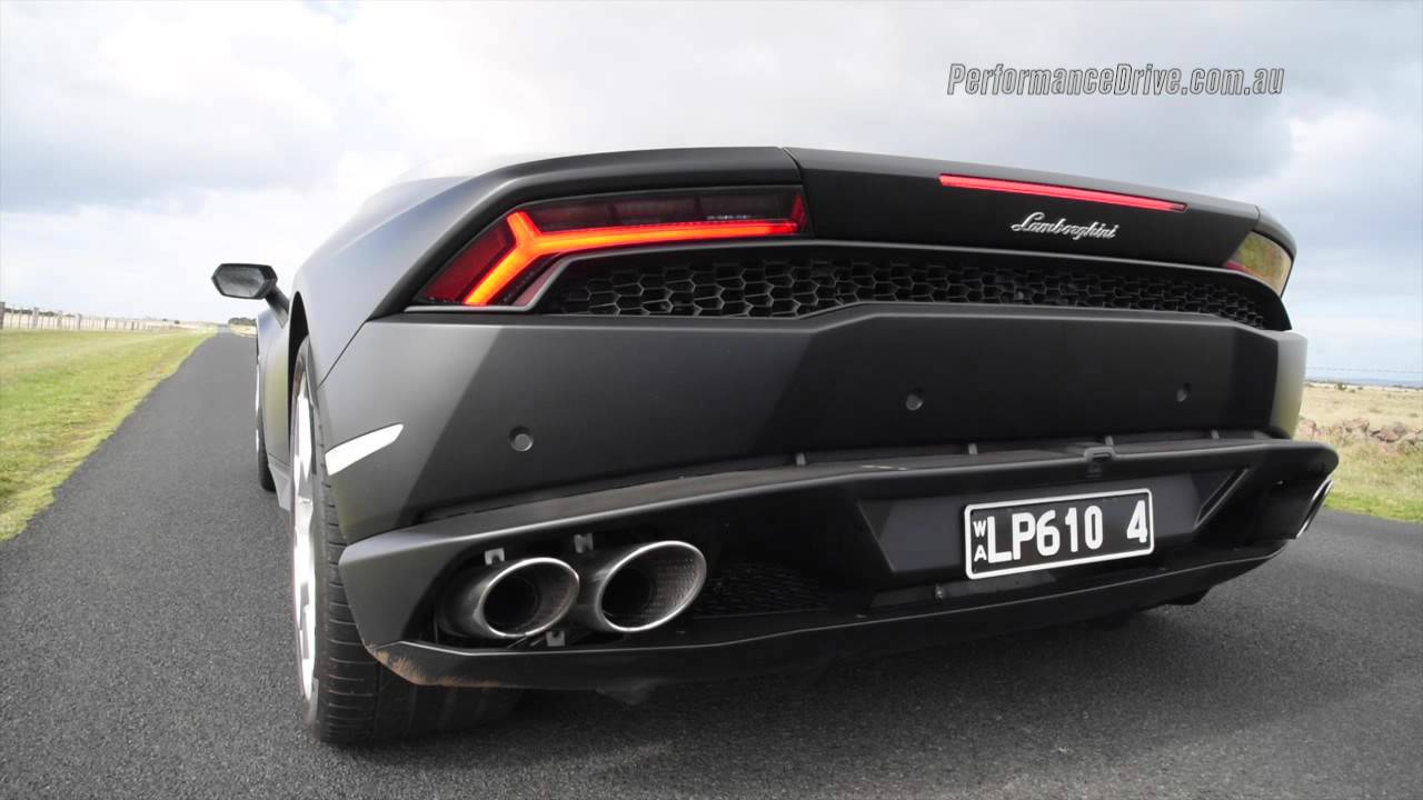 2015 Lamborghini Huracan 0-100km/h, 0-200km/h & engine sound