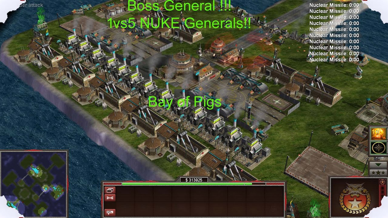 Boss General 1 vs 5 NUKE Generals.