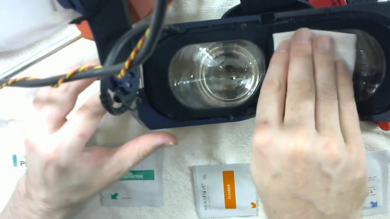 Pimax Vision 8kX - Lens Coating with Nanofixit