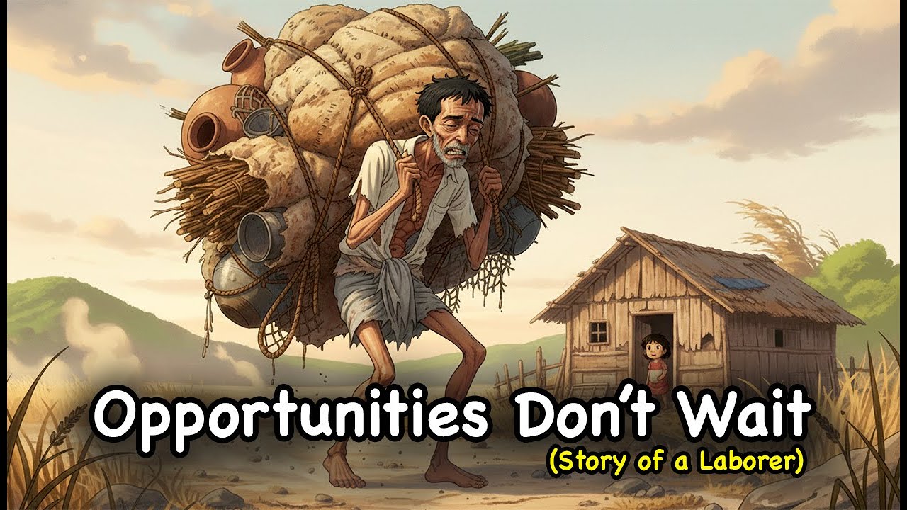 Opportunities Don’t Wait | Story of a Laborer | Motivational Story