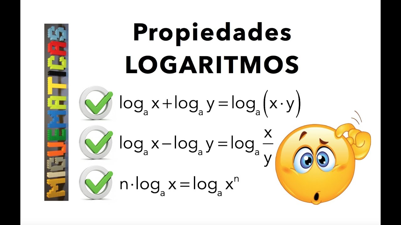Propiedades de los logaritmos