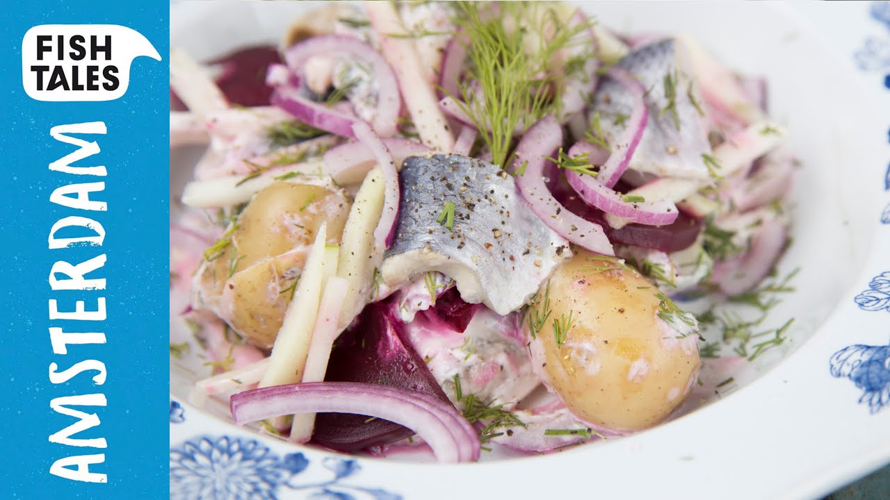 Pickled HERRING & Beetroot Salad | Bart's Fish Tales