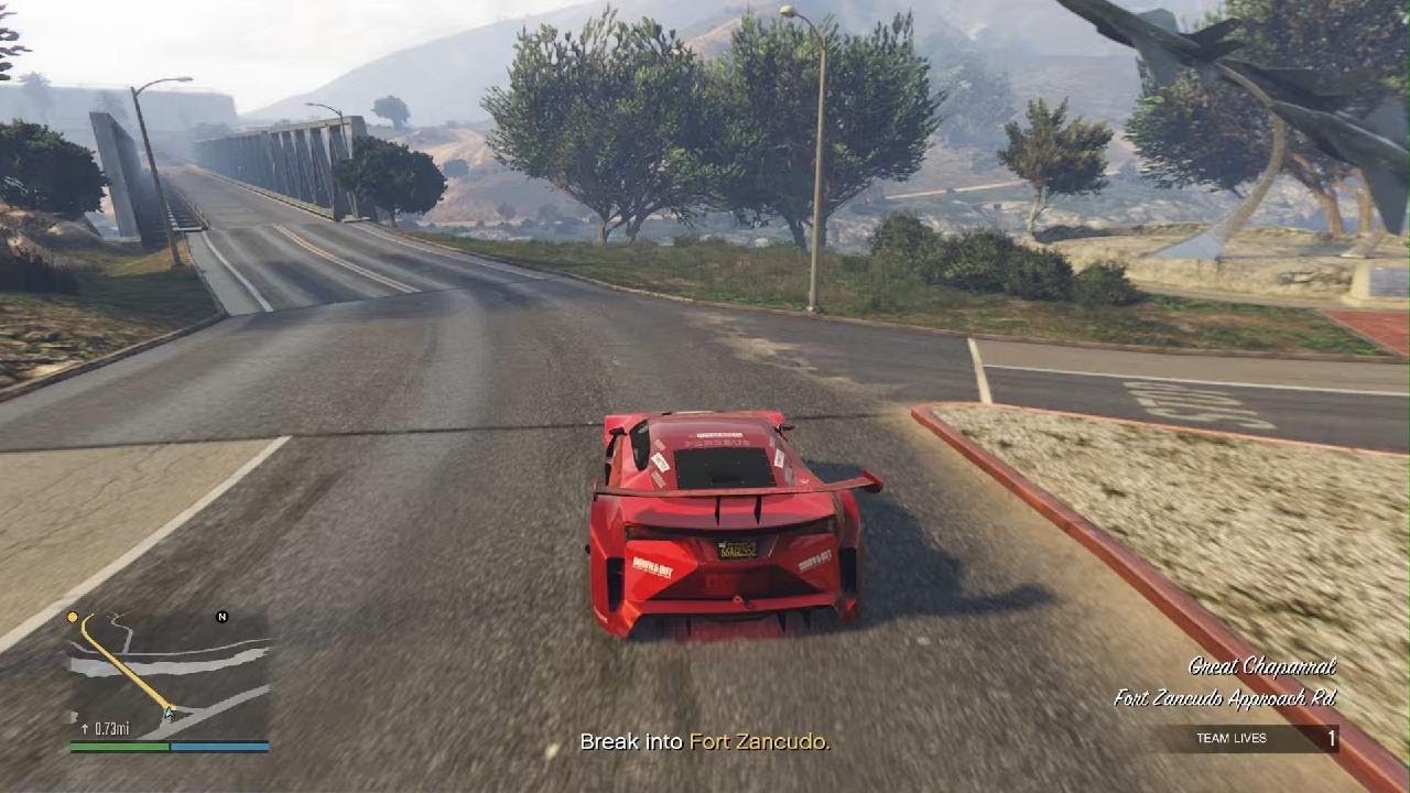 Grand Theft Auto V- Extradition Martin Mission