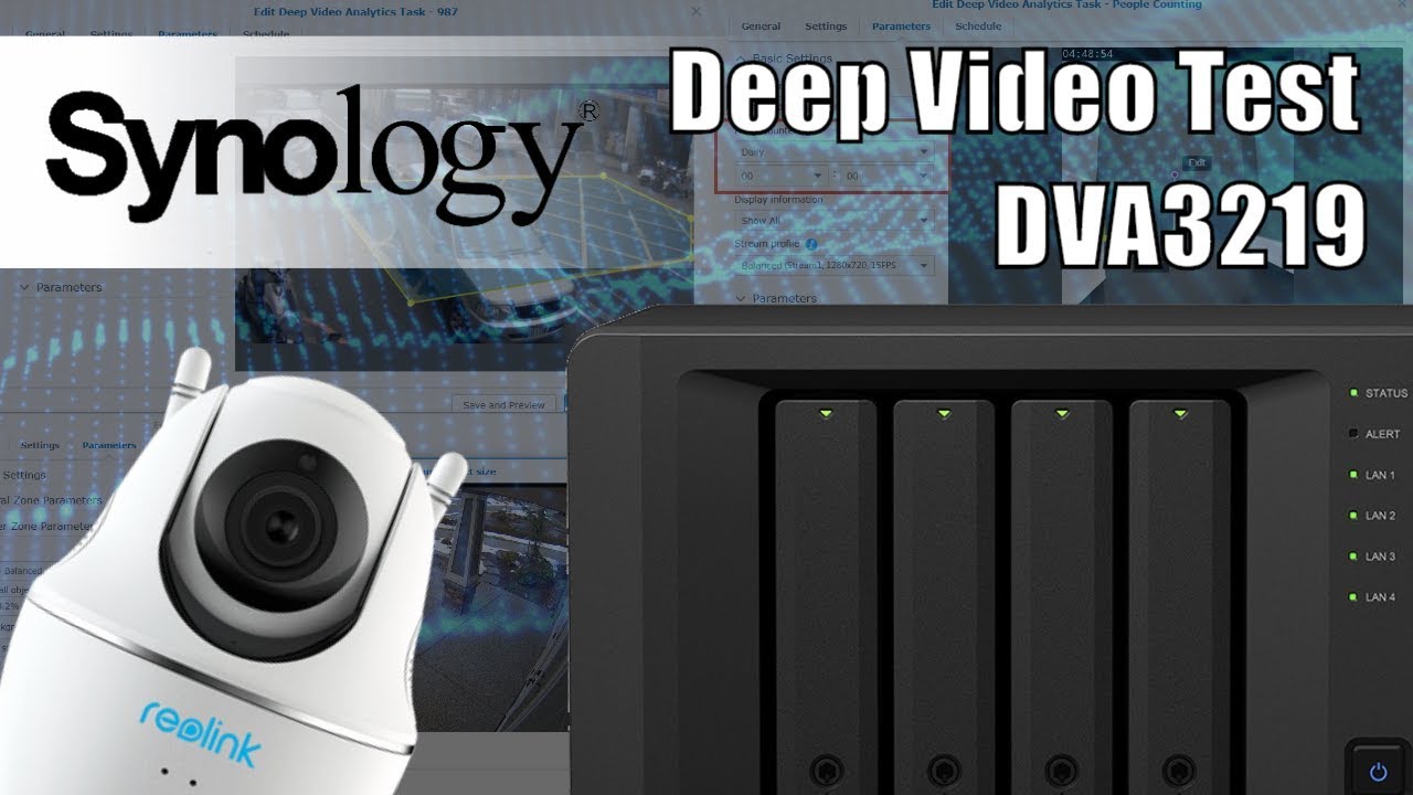 Synology DVA3219 Surveillance Test
