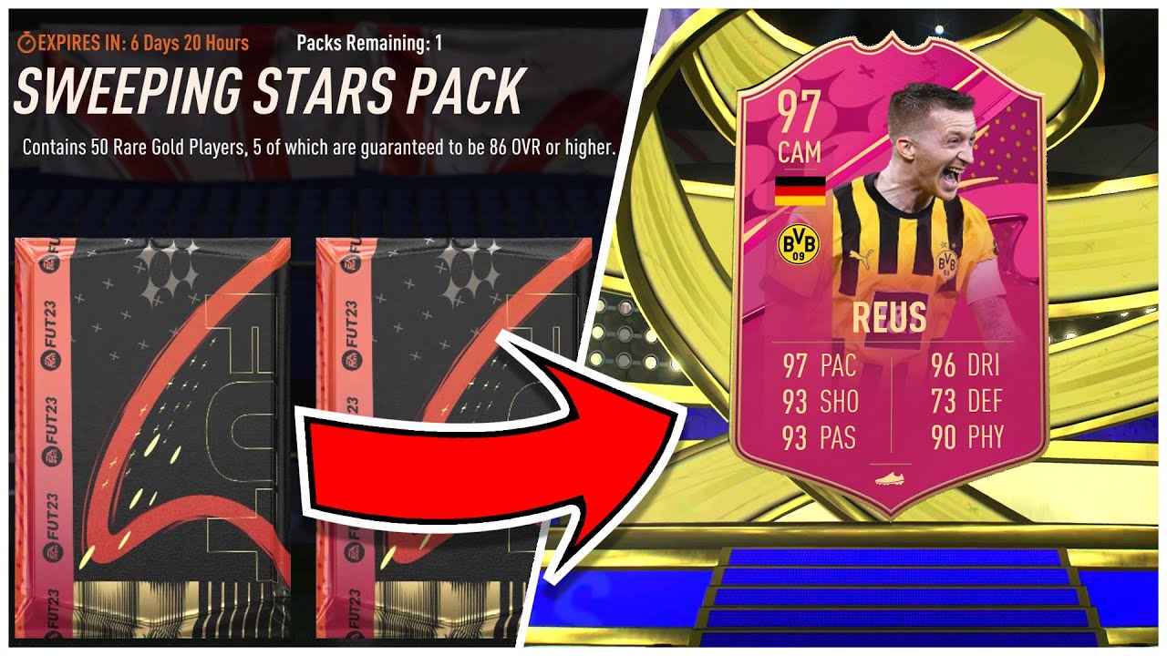 FIFA 23 Testing The NEW Sweeping Stars Pack During FUTTIES Team 2