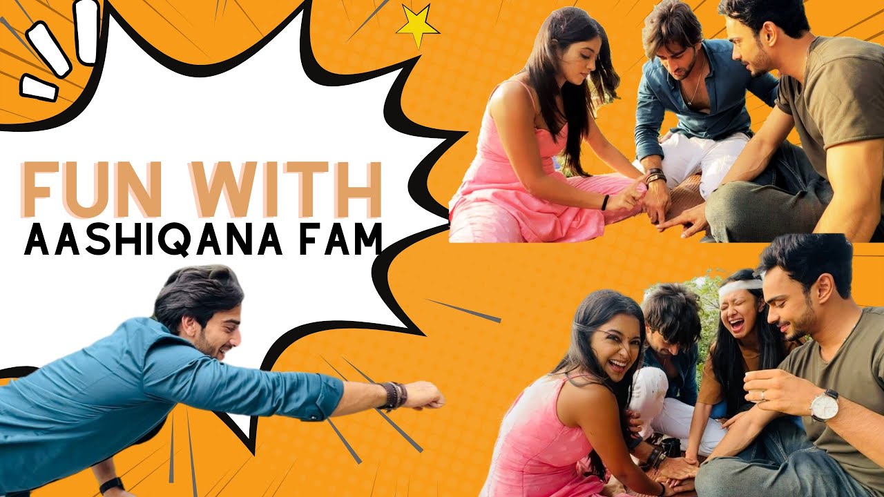 FUN MOMENTS ON AASHIQANA SETS PART 1🐣♥️| BTS | KHUSHI DUBEY | ZAYN IBAD KHAN |INDERJEET | NIRISHA