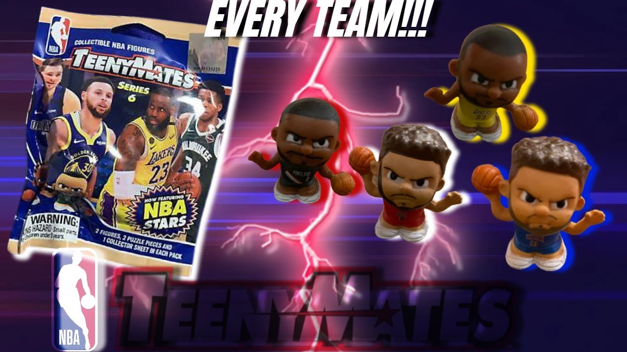 NBA TeenyMates Series 6 Complete Factory Set Of All 30 Teams