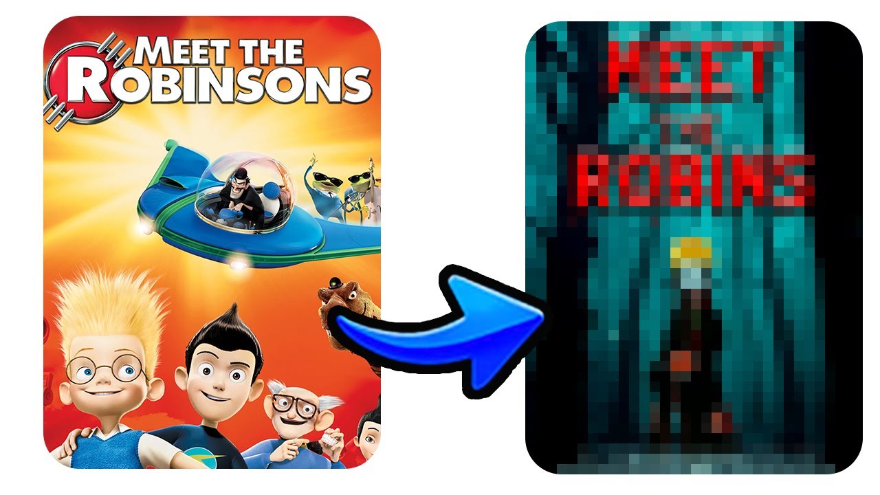 I Turned Kids Movie Posters Into Horror