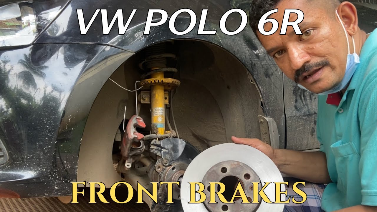 Polo 6R - Replacing front brake pads and brake discs