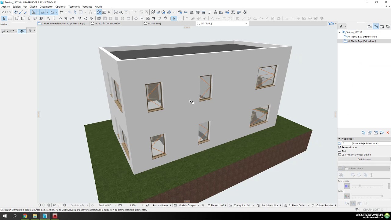 Archicad para Arquitectos : Lección 5.02 - Generando la Documentación