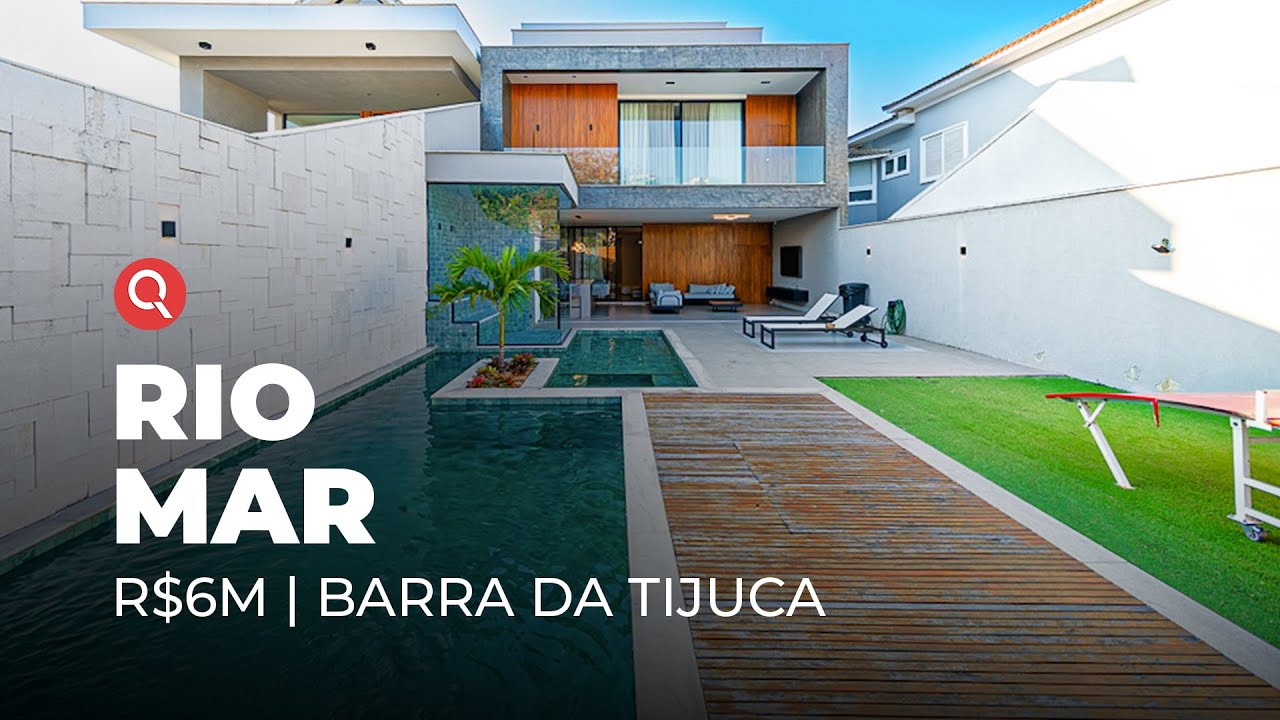 Casa Triplex de 6 Milh&otilde;es na Barra da Tijuca | QeC Im&oacute;veis