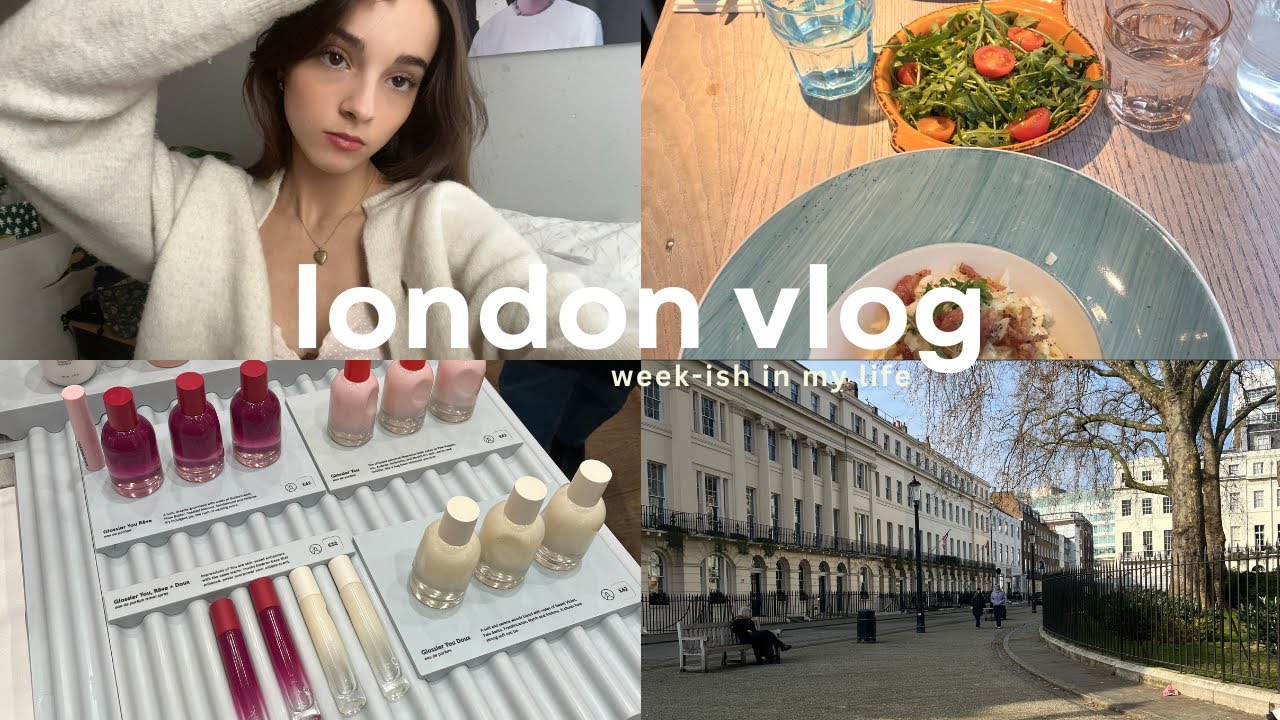 London vlog | week-ish in my life, valentines, catch-up, album unboxing