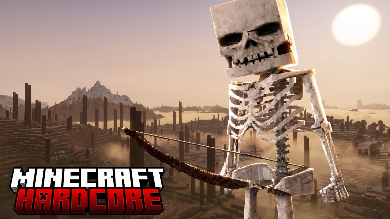 Surviving an Ultra Realistic Dead World in Hardcore Minecraft