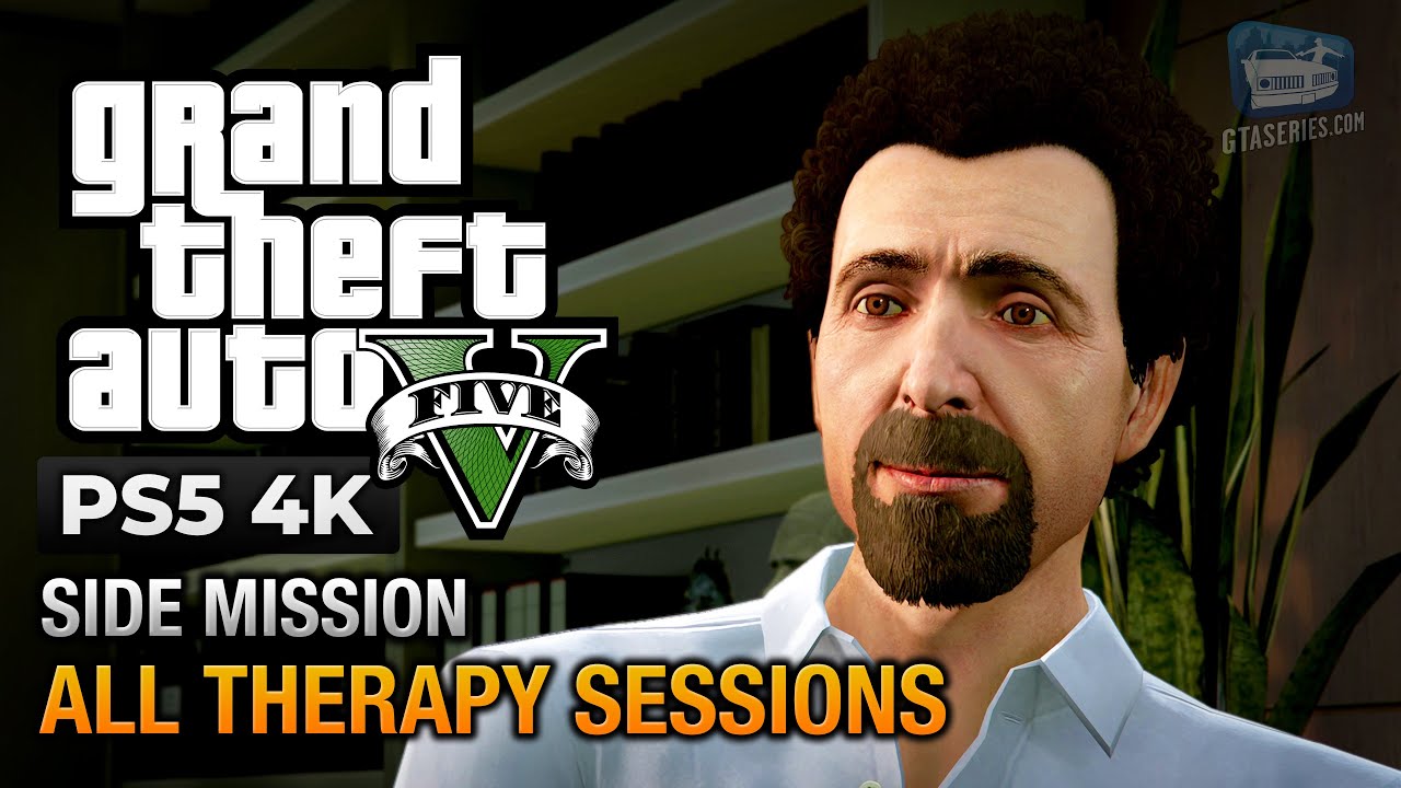 GTA 5 PS5 - Michael's Therapy Sessions & Dialogues (Dr. Friedlander)
