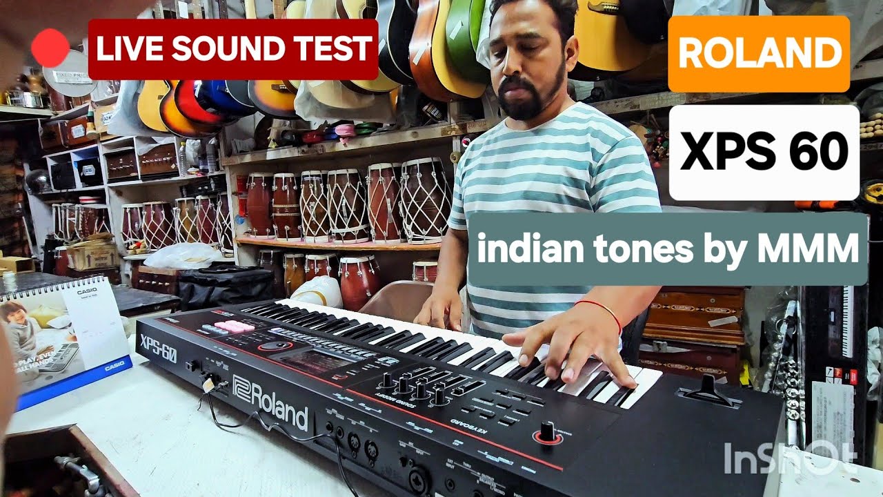 Roland xps 60 indian tones live check | best indian tones BY MMM Mohan Panchal