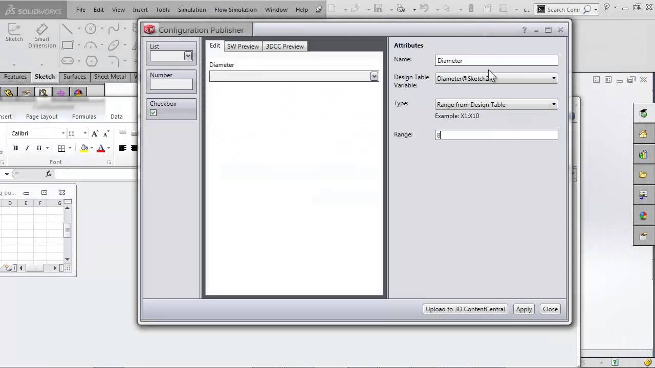 SOLIDWORKS - Configuration Publisher Part 2