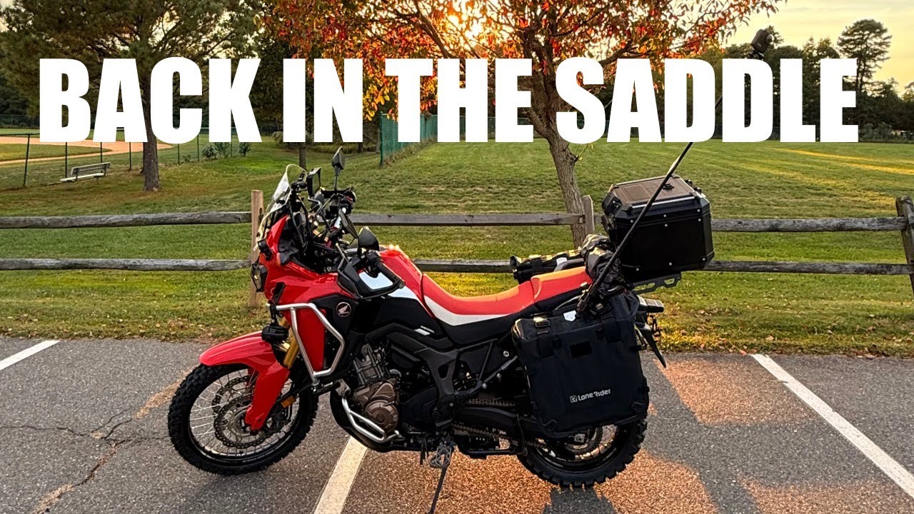 Back in the saddle again!