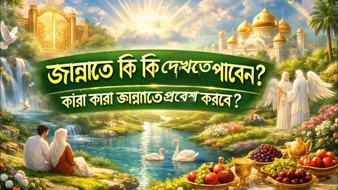 জান্নাতে আপনার জন্য কেমন ঘর অপেক্ষা করছে? | হৃদয় কাঁপানো বর্ণনা