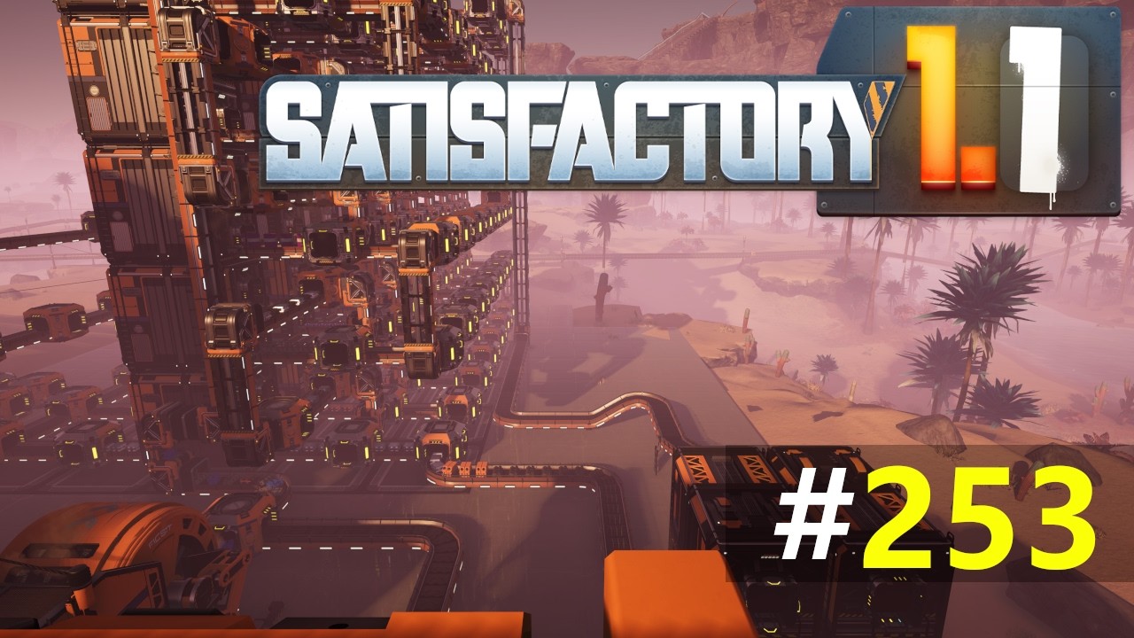Satisfactory 🌍 Willkommen SAM-Komponenten am Bahnhof Lund. #253