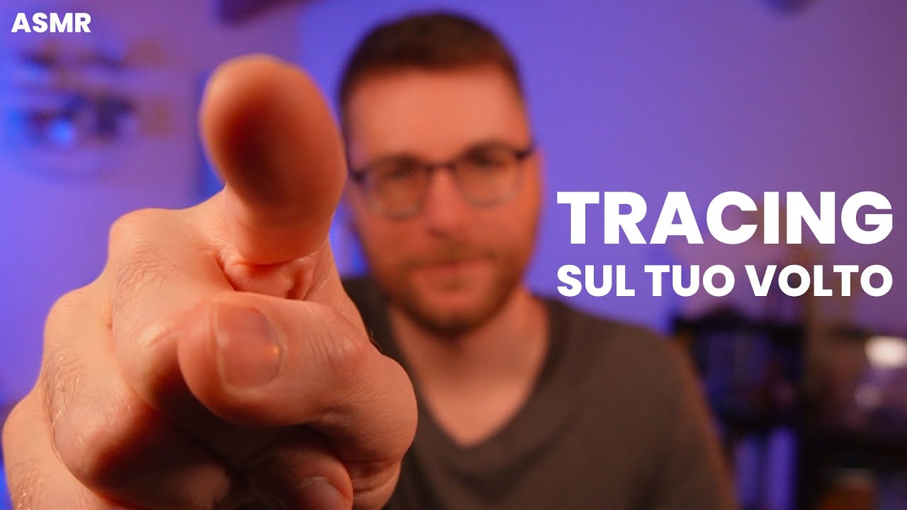 😴 RILASSATI mentre TOCCO IL TUO VOLTO • ASMR • Cam Touching, Face Tracing, Layered Sounds