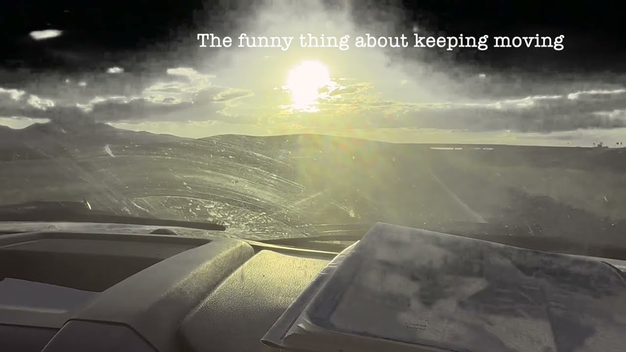 The Funny Thing About Keeping Moving by The Kearns Family - Lyric Video