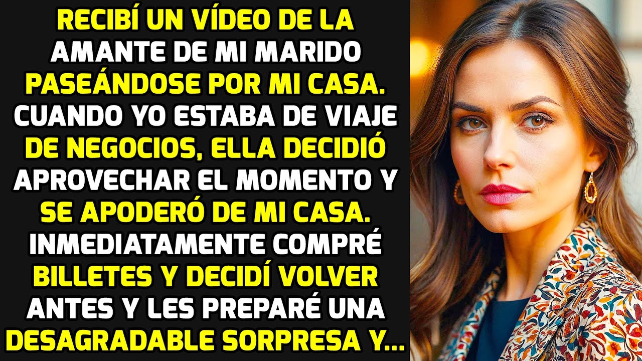 Recibí Un Vídeo De La Amante De Mi Marido Pavoneándose Por Mi Casa En Mi Ausencia Y.. HISTORIAS VIDA