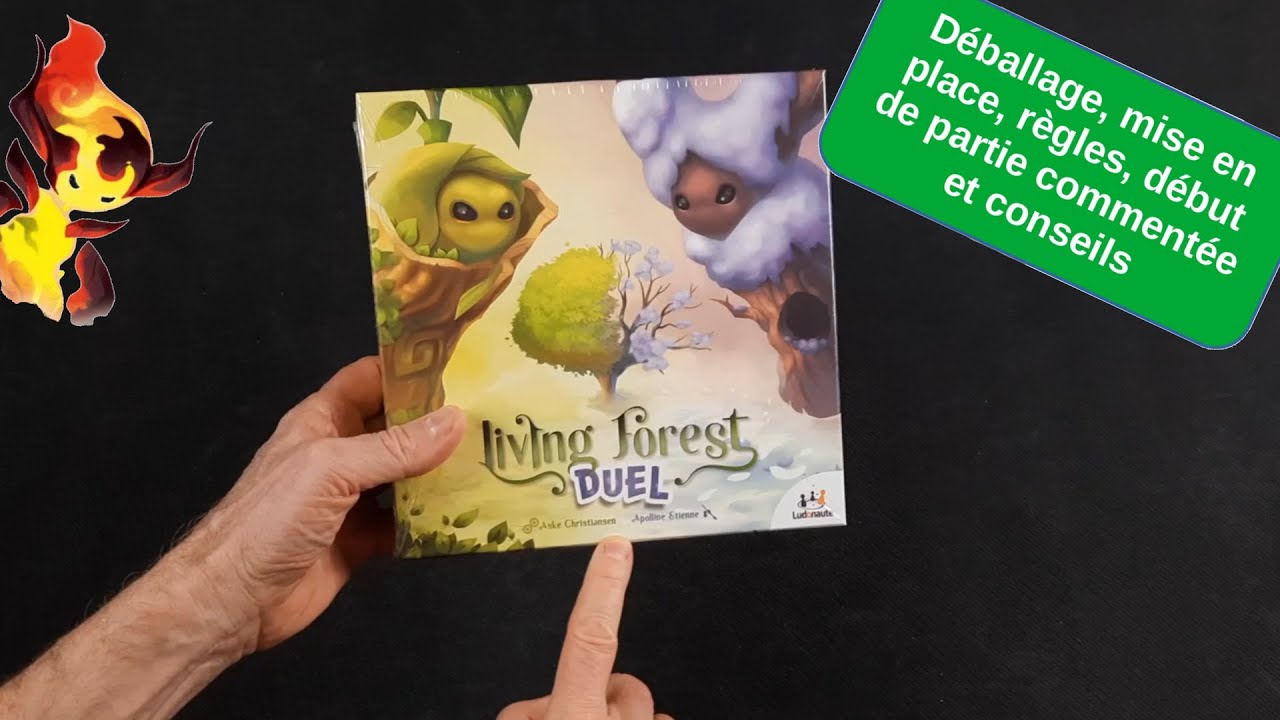 Living Forest Duel - Unboxing, mise en place, règles et explipartie - Jeux Conseils # 126b