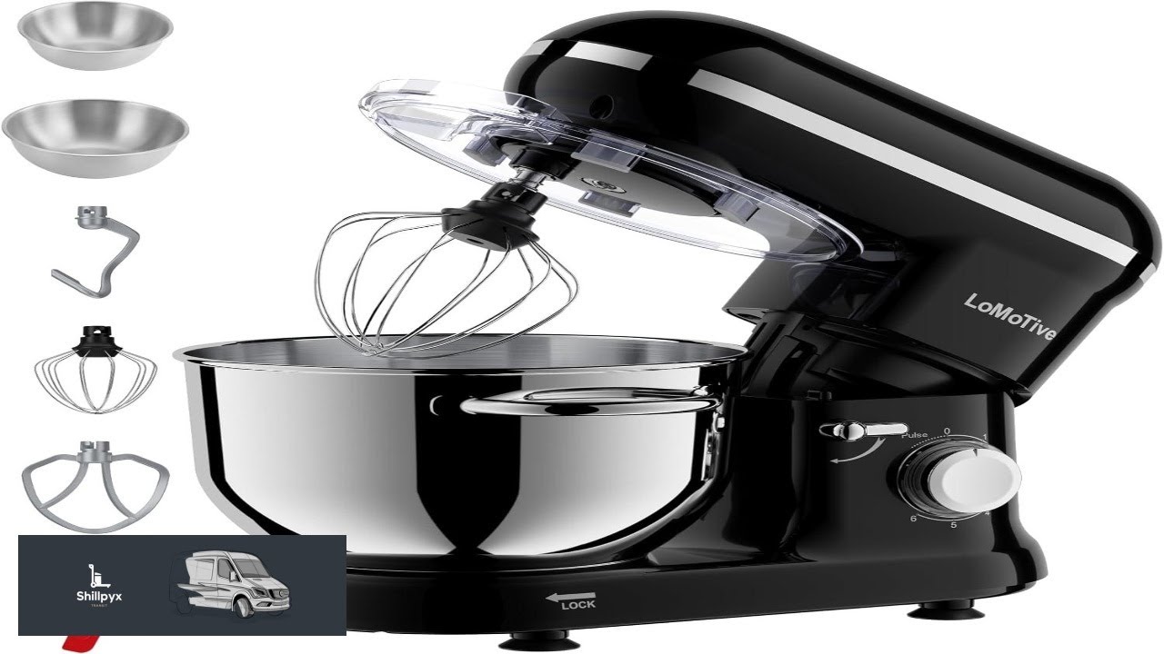 Stand Mixer 6QT Dough Maker 660W Dough Mixer 6 Speed Electric Mixer