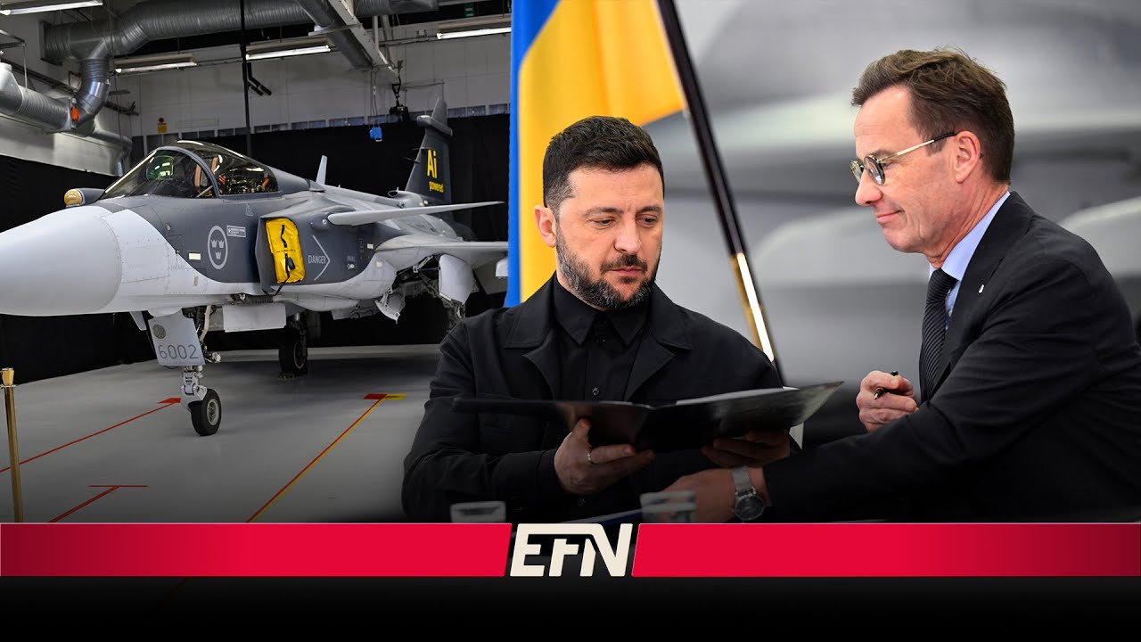 Ukraina och Sverige i gigantisk Jas-affär